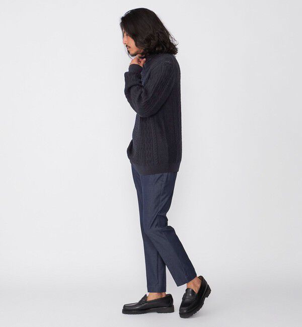 SHIPS「【WEB限定】SHIPS: WONDER デニムライク スラックス」|スラックス|