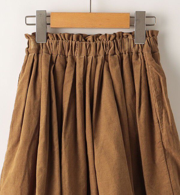 SHIPS KIDS「SHIPS KIDS:100～130cm / コーデュロイ スカート」|フレア|