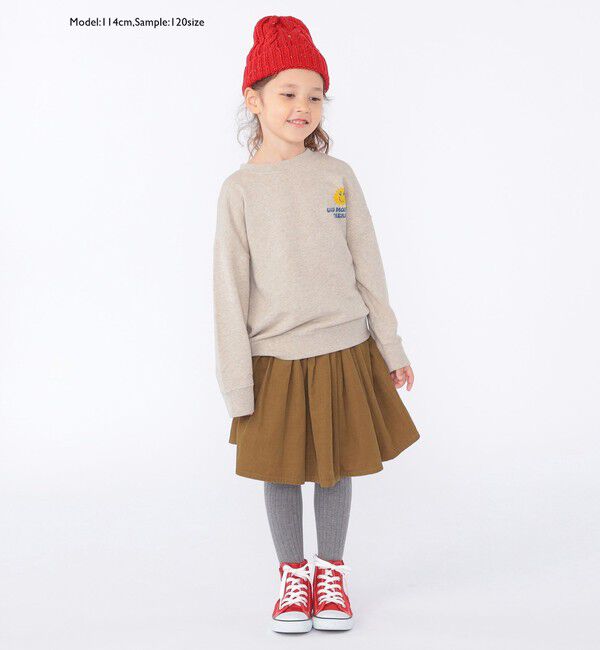 SHIPS KIDS「SHIPS KIDS:100～130cm / コーデュロイ スカート」|フレア|