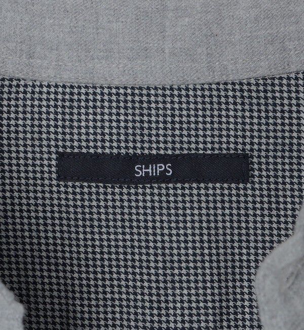 SHIPS「【WEB限定】SHIPS: MADE IN JAPAN ワンポイントロゴ 微起毛 ボタンダウンシャツ」|シャツ・ブラウス|