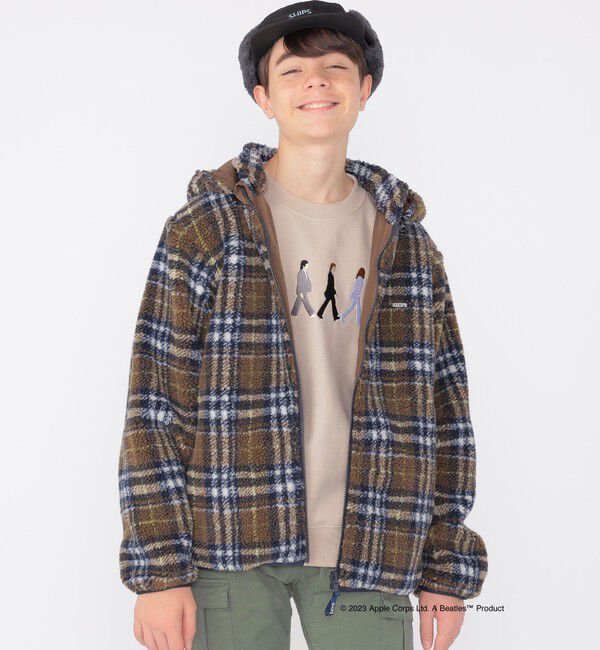 SHIPS KIDS「SHIPS KIDS:145～160cm /【THE BEATLES（ザ・ビートルズ）】スウェット」|スウェット・ジャージ|