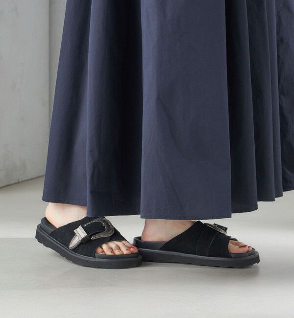SHIPS for women「MOHI:BIG BACKLE SANDAL◇」|サンダル|