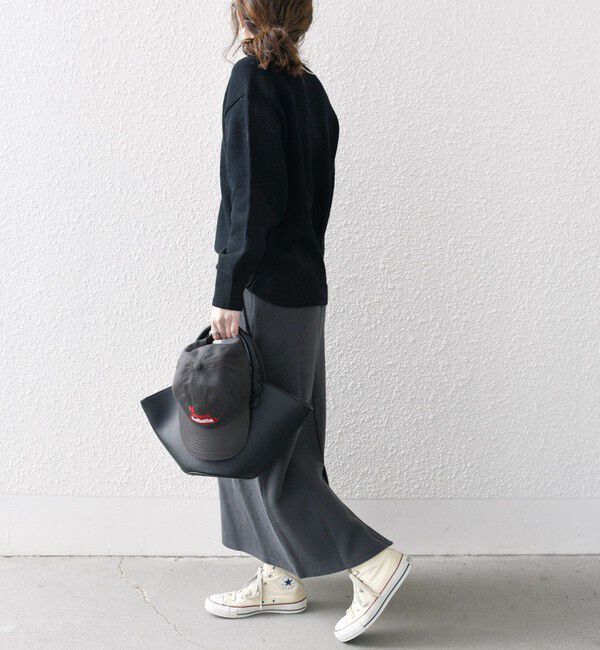 SHIPS any「SHIPS any:〈手洗い可能〉リリヤーン ライン Vネック ニット プルオーバー」|ニット・セーター|