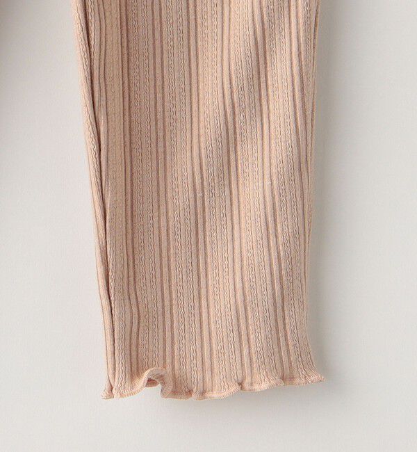 SHIPS KIDS「SHIPS KIDS:85～95cm /〈接触冷感/UVカット〉リブ レギンス」|レギンス・スパッツ|