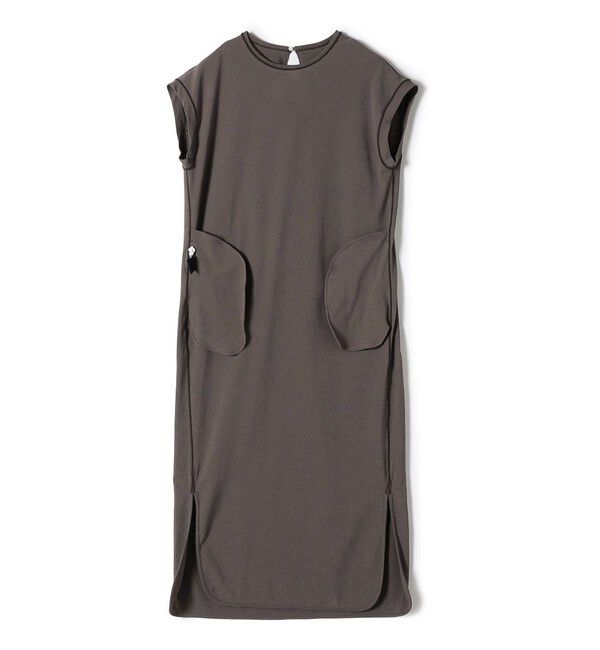 SHIPS for women「〈手洗い可能〉ジャージ スリット ワンピース」|ワンピース|