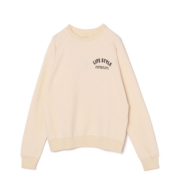 SHIPS Days「【SHIPS DAYS別注】UNDYED: ラグラン クルー スウェット」|ベスト・ジレ|ナチュラル
