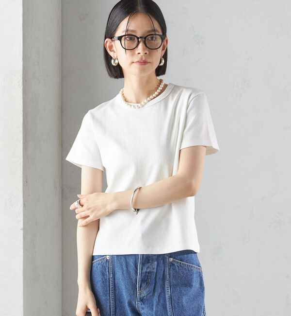 SHIPS for women「オーガニック コットン スムース TEE」|Tシャツ・カットソー|