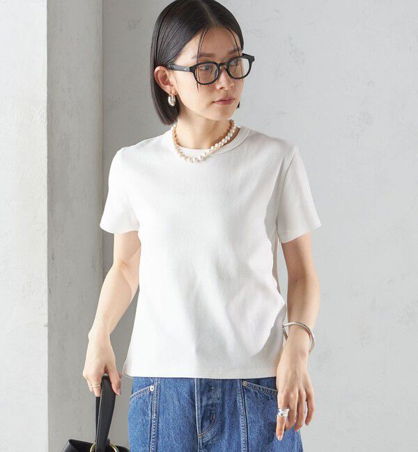 SHIPS for women「オーガニック コットン スムース TEE」|Tシャツ・カットソー|