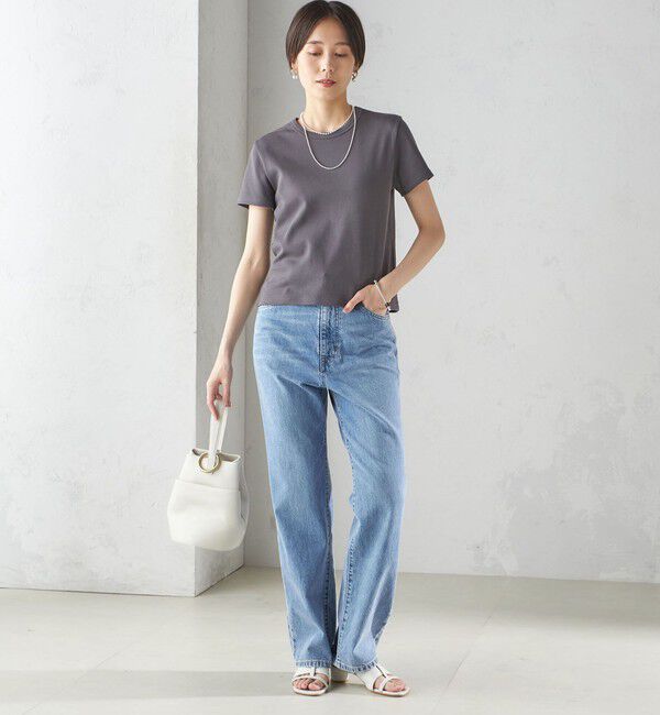 SHIPS for women「オーガニック コットン スムース TEE」|Tシャツ・カットソー|