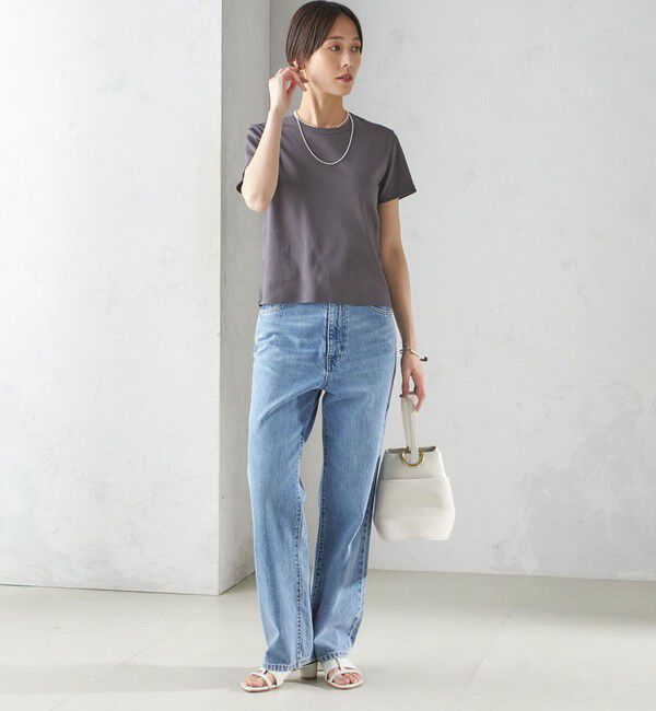 SHIPS for women「オーガニック コットン スムース TEE」|Tシャツ・カットソー|