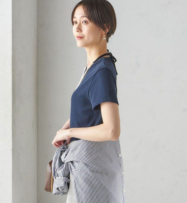 SHIPS for women「オーガニック コットン スムース TEE」|Tシャツ・カットソー|