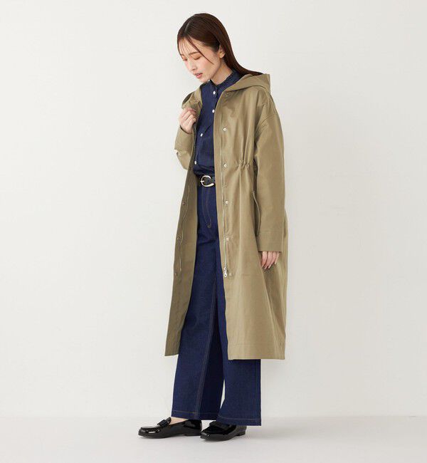 SHIPS Colors 「SHIPS Colors:〈手洗い可能〉テントライン フーデッド コート」|その他|