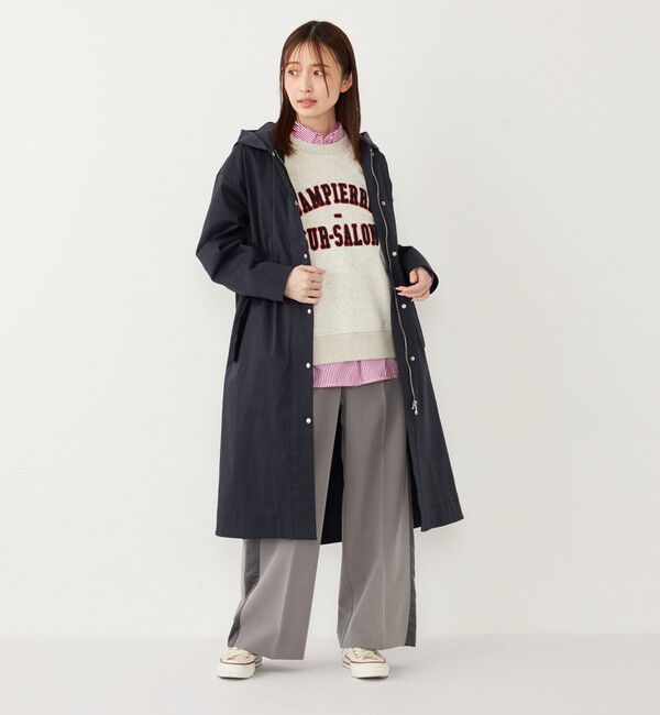 SHIPS Colors 「SHIPS Colors:〈手洗い可能〉テントライン フーデッド コート」|その他|