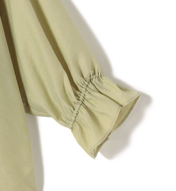 SHIPS for women「〈洗濯機可能〉前後 2WAY フリル リボン シアー ブラウス」|シャツ・ブラウス|