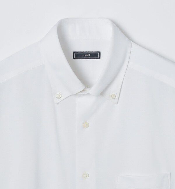 SHIPS「SHIPS: COOLMAX(R) ジャージー ショートスリーブ シャツ」|シャツ・ブラウス|
