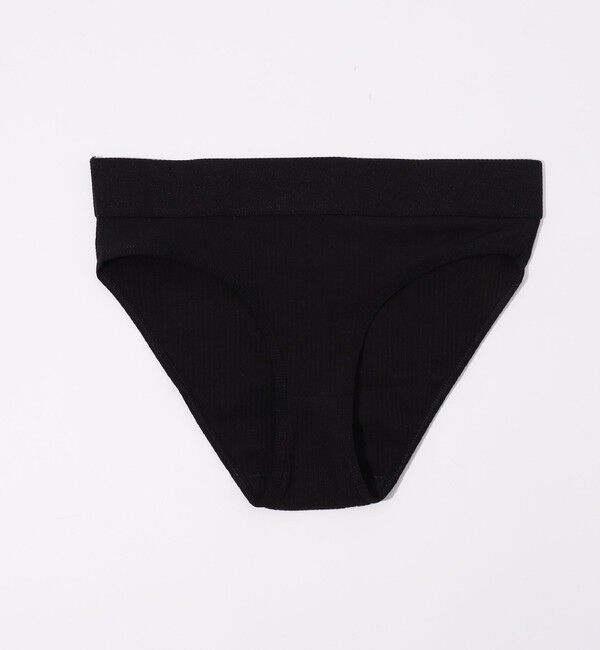 TOMORROWLAND BUYING WEAR「BASE RANGE ELASTIC BELL ショーツ」|インナー|19 ブラック