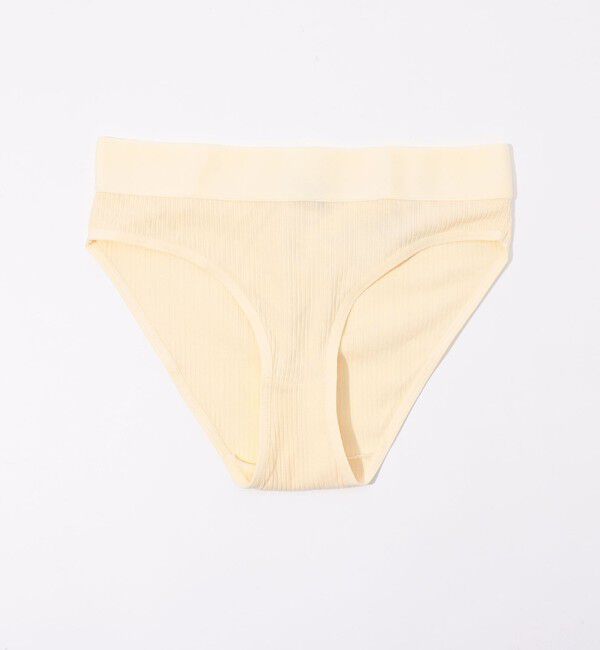 TOMORROWLAND BUYING WEAR「BASE RANGE ELASTIC BELL ショーツ」|インナー|41 ライトベージュ