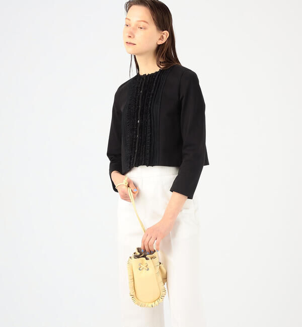 TOMORROWLAND GOODS「NOMADIS POIRE フリンジ ミニショルダーバッグ」|ショルダー・メッセンジャー|