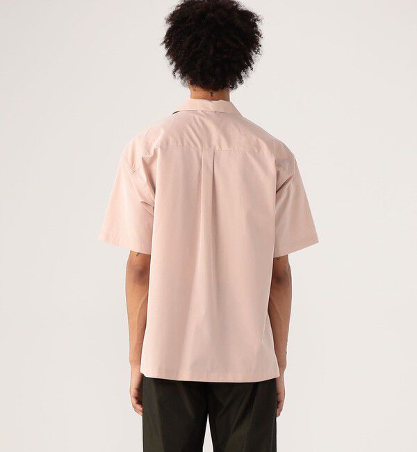 CABaN「CABaN コットンシャンブレー ダブルポケット半袖シャツ」|シャツ・ブラウス|