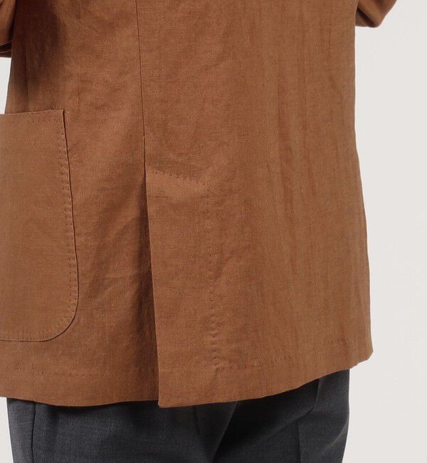 TOMORROWLAND BUYING WEAR「ERRICO FORMICOLA リネンシングル ブレステッド3Bジャケット」|テーラードジャケット|
