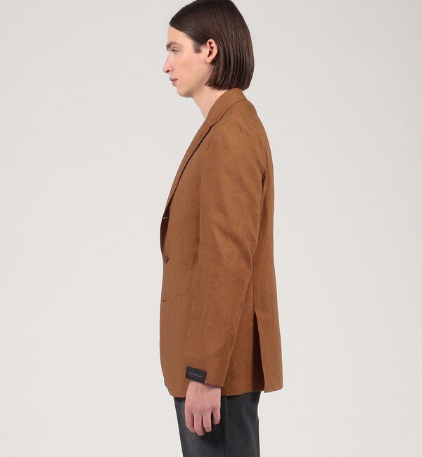 TOMORROWLAND BUYING WEAR「ERRICO FORMICOLA リネンシングル ブレステッド3Bジャケット」|テーラードジャケット|