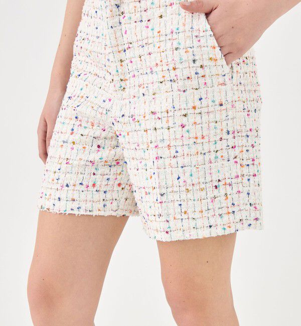 TOMORROWLAND collection「キャンディノットファンシーツイード ショートパンツ」|その他|