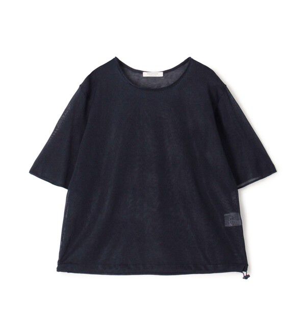 MACPHEE「ドライポリエステル クルーネックプルオーバー」|ニット・セーター|69 ネイビー