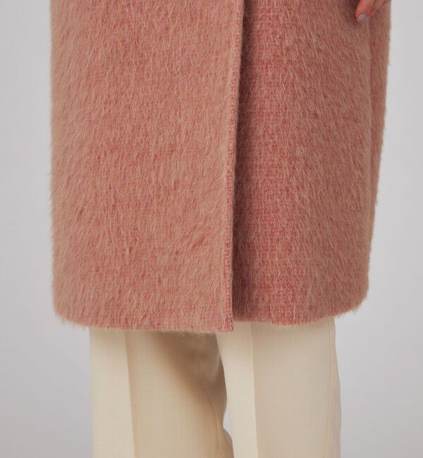 Ballsey「ウールアルパカシャギー ダブルブレストコート」|その他|