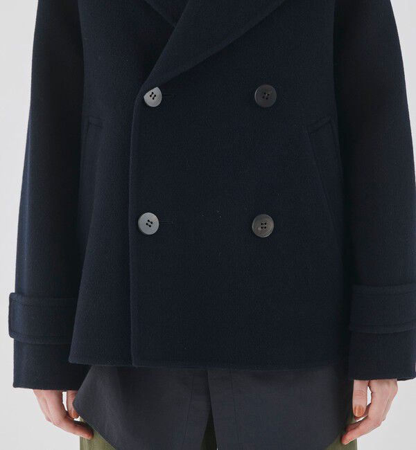 GALERIE VIE「ウールカシミヤダブルフェイス Pコート」|ピーコート|