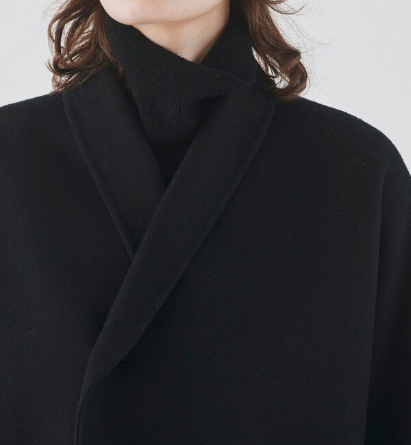 GALERIE VIE「ダブルフェイス ロングコート」|チェスターコート|