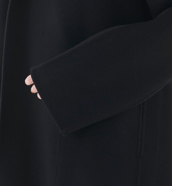 GALERIE VIE「ダブルフェイス ロングコート」|チェスターコート|