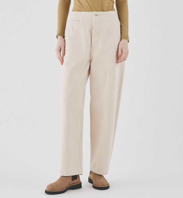 GALERIE VIE「シーアイランドカラーデニム コクーンパンツ」|デニム|