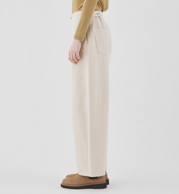 GALERIE VIE「シーアイランドカラーデニム コクーンパンツ」|デニム|