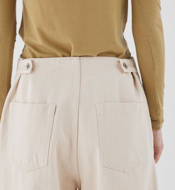 GALERIE VIE「シーアイランドカラーデニム コクーンパンツ」|デニム|