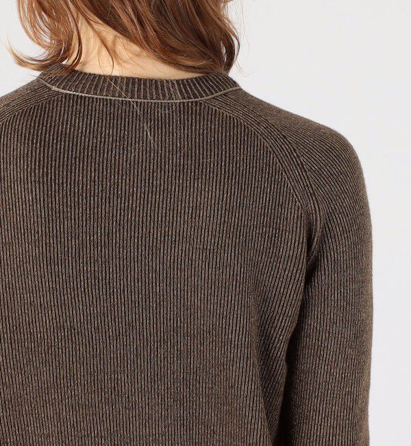 BACCA「ラメウール ベーシックプルオーバーニット」|ニット・セーター|