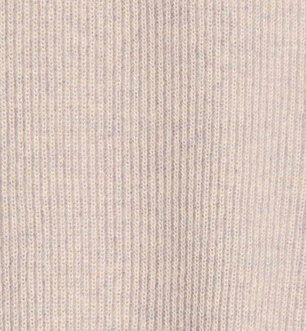 BACCA「ラメウール ベーシックプルオーバーニット」|ニット・セーター|