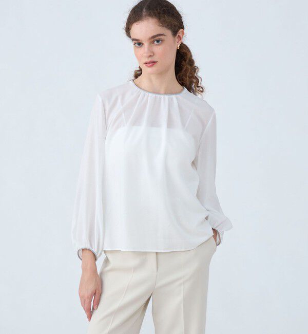 Ballsey「グロスアムンゼン ブライトチェーンプルオーバー」|シャツ・ブラウス|