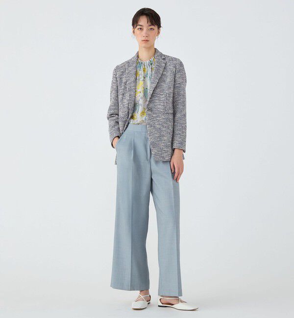 TOMORROWLAND collection「エフェクトジャージー 1Bジャケット」|テーラードジャケット|