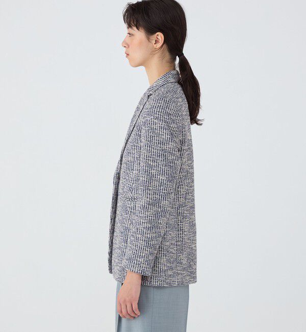 TOMORROWLAND collection「エフェクトジャージー 1Bジャケット」|テーラードジャケット|