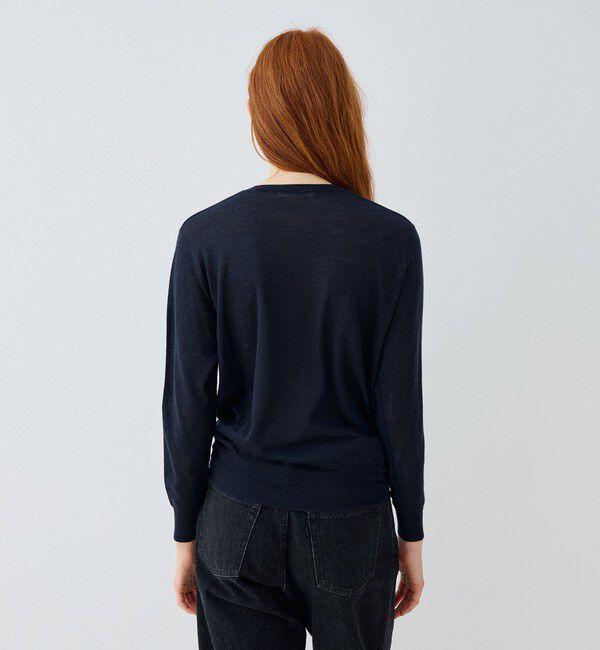 GALERIE VIE「ウーステッドカシミヤ Vネックプルオーバー」|ニット・セーター|