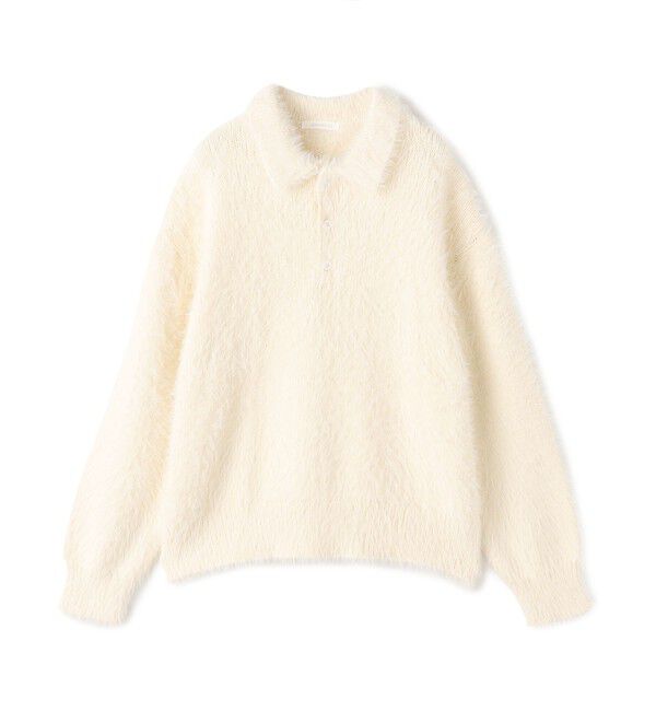 GALERIE VIE「ラパン ポロカラープルオーバー」|ニット・セーター|11 ホワイト
