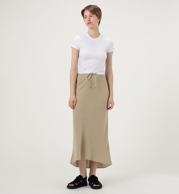 JAMES PERSE「コットンポリエステル クロップドTシャツ WMTP3926」|Tシャツ・カットソー|