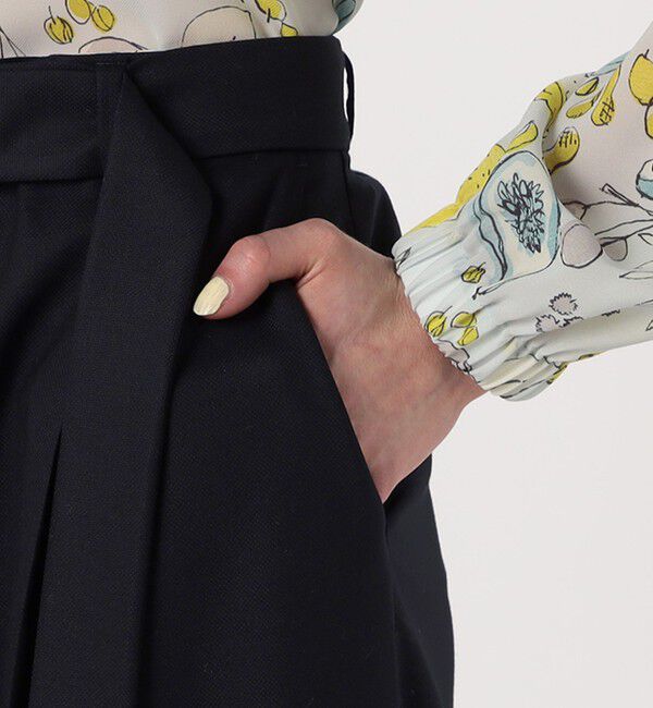 TOMORROWLAND collection「ストレッチオックス ベルテッドパンツ」|その他|