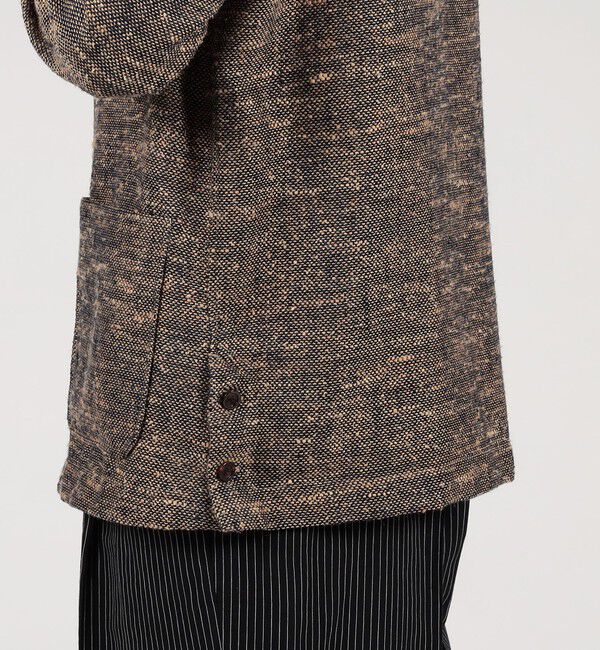 TOMORROWLAND MENS「TOMORROWLAND PILGRIM シルクコットン ハンドカバーシャツ」|ブルゾン・スタジャン|