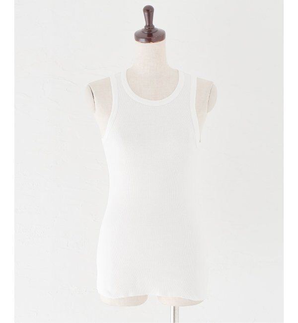  「SOFT RIB TANK：タンクトップ」|タンクトップ|