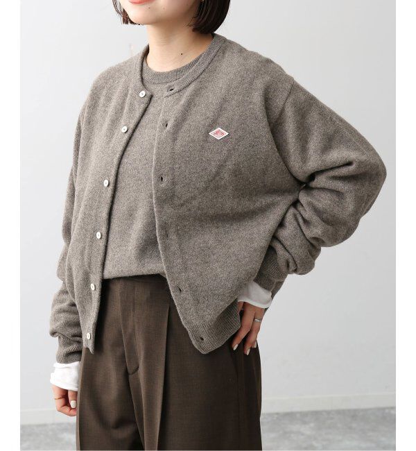 SLOBE IENA「【DANTON/ダントン】LAMS WOOL C/N カーディガン」|カーディガン|