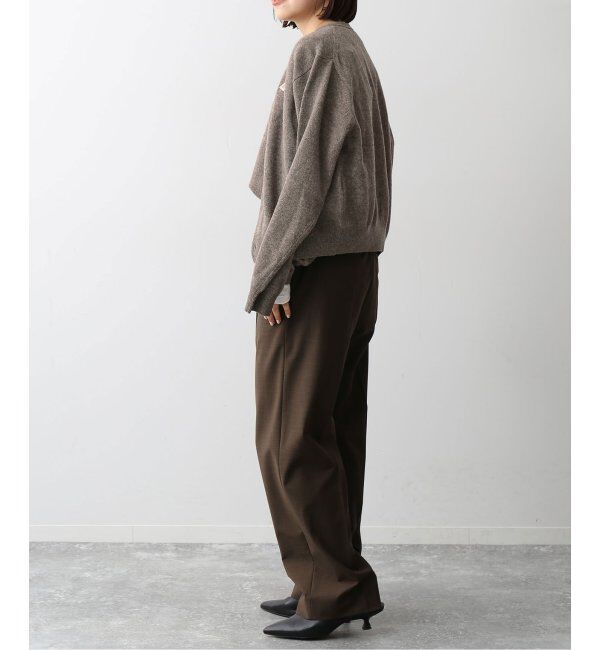 SLOBE IENA「【DANTON/ダントン】LAMS WOOL C/N カーディガン」|カーディガン|