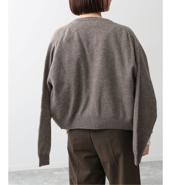 SLOBE IENA「【DANTON/ダントン】LAMS WOOL C/N カーディガン」|カーディガン|