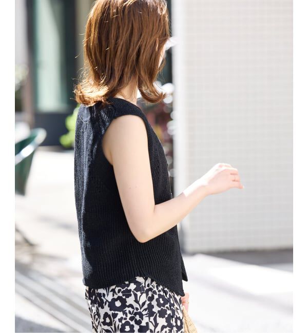 SLOBE IENA「《追加》ニットジレ」|ニット・セーター|