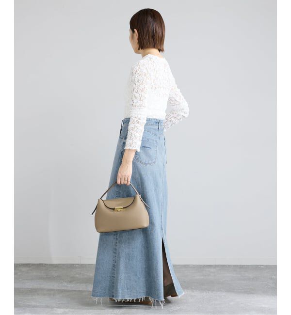 IENA「《予約》YANUK/ヤヌーク Flare Long Skirt スカート」|スカート|